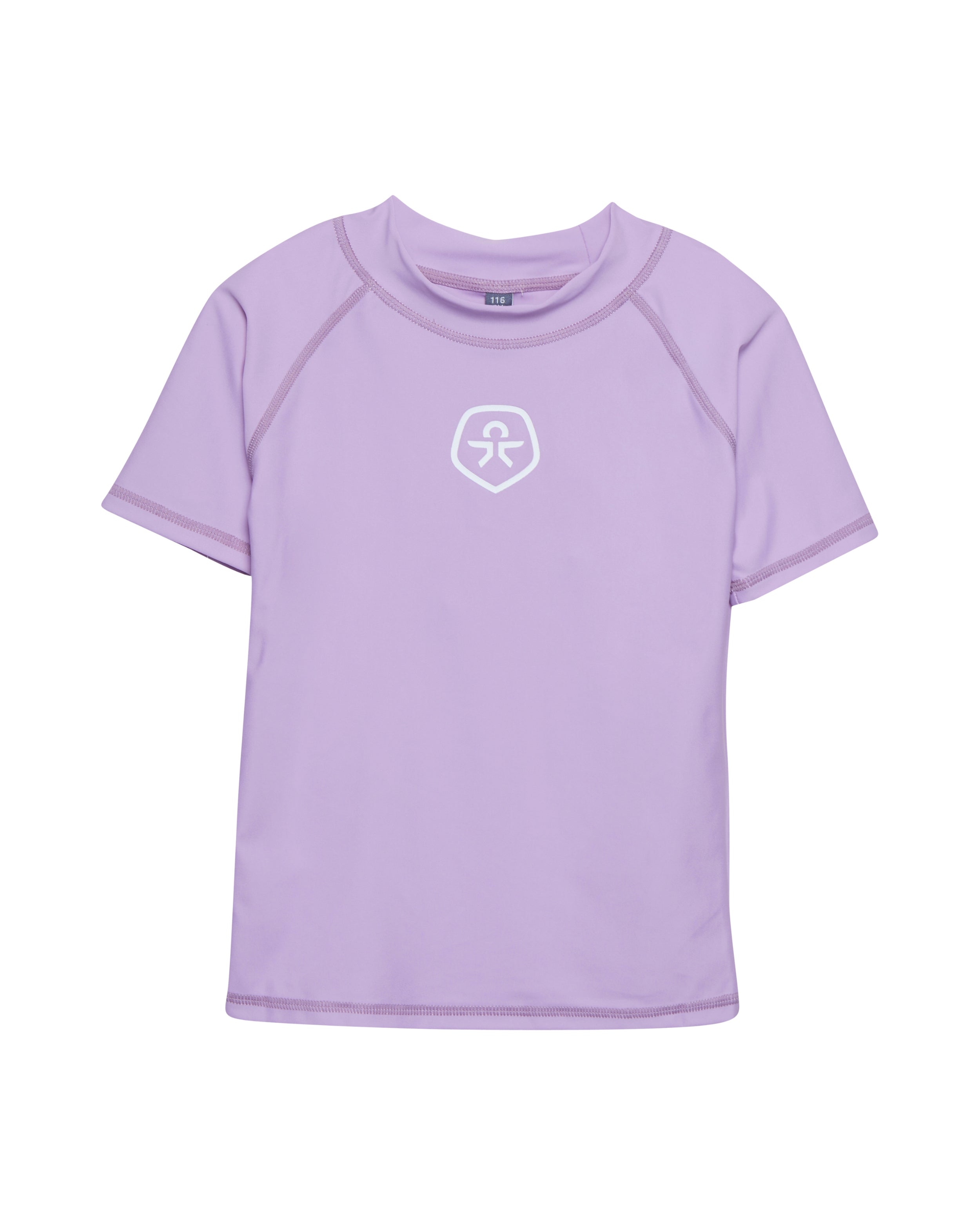 Color Kids bade T-shirt med UV beskyttelse - Børn -  Lilla