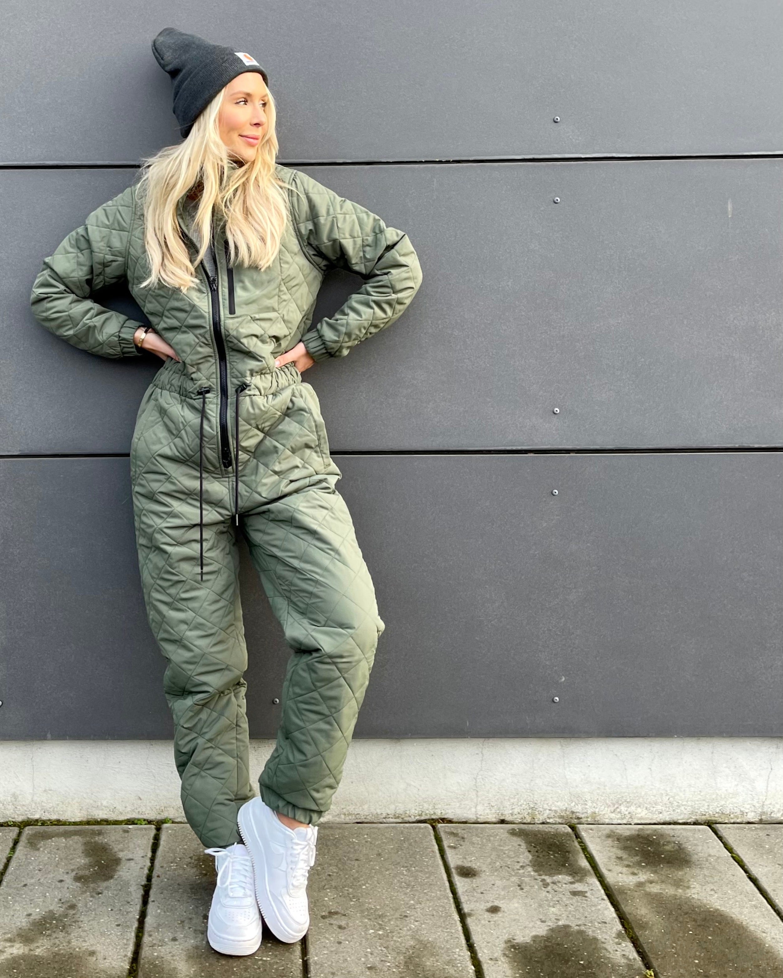 Lyngsøe Rainwear Fashion Jumpsuit - Damer -  Oliven